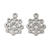 Non-Tarnish 304 Stainless Steel Charms STAS-J042-02P-1