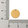 Ion Plating(IP) 304 Stainless Steel Pendants FIND-M017-02G-K-3