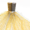 Glitter Sequin Deco Mesh Ribbons OCOR-I005-H-1