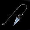 Opalite Pointed Dowsing Pendulums PW-WGD4C0F-12-1