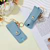 PU Leather Lipstick Holder Keychains AJEW-WH0270-203B-5