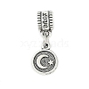 Rack Plating Brass European Dangle Charms LS-KK-R200-14AS-1