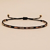 Bohemian Style Seed Braided Bead Bracelet PW-WG75BE1-01-1