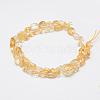 Natural Citrine Beads Strands G-F521-34-2