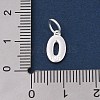 Number Series 925 Sterling Silver Charms STER-Q002-01A-3