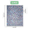 PVC Imitation Abalone Shell Paper DIY-WH0568-53A-2