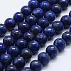 Natural Lapis Lazuli Beads Strands G-E465-8mm-01-1