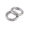 304 Stainless Steel Spring Rings Clasp STAS-B061-01P-2