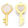 Natural Quartz Crystal Pendants G-N326-158-19-2