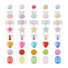 400Pcs 8 Style Acrylic Beads TACR-PJ0001-02-2