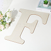 Letter Unfinished MDF Sheets WOOD-WH20012-008F-3