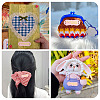 40Pcs PU Leather Craft Label Tags DIY-TADJ0001-22F-6