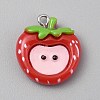 Opaque Resin Pendants RESI-CJC0029-001D-01-1