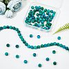 3 Strands Natural Chrysocolla Beads Strands G-OC0002-43-4