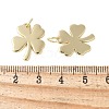 Brass Pendants KK-F892-13G-3