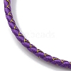 Adjustable Polyester Cord Braided Bracelets BJEW-Z085-01G-25-2