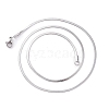 304 Stainless Steel Snake Chains Necklaces NJEW-O058-28P-2