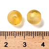 Frosted Transparent Acrylic Beads OACR-F013-13I-3