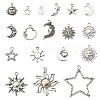 100G Tibetan Style Alloy Pendants TIBE-YW0001-07-2