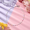 Acrylic and Glass Round Bead Necklaces NJEW-JN04876-2