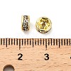 316 Surgical Stainless Steel Rhinestone Spacer Beads X-STAS-L285-001G-01-1-3