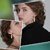 30Pcs 3 Colors Tibetan Style Alloy Beads TIBEB-HY0001-11-5