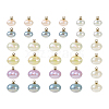 Craftdady 64Pcs 8 Style ABS Plastic Imitation Pearl Charms PACR-CD0001-03-21