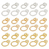 ARRICRAFT 60Pcs 6 Style Brass Dount Bails KK-AR0003-34-1