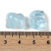 Spray Painted Glass Beads GLAA-Z007-04I-3