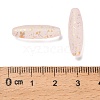 Frosted Glass Beads FGLA-L001-001E-3