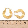 304 Stainless Steel Hoop Earrings for Women EJEW-U046-04G-5