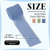 3 Rolls Polyester Raw Edges Ribbons SRIB-TAC0002-26D-4