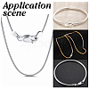 4Pcs 4 Styles 925 Sterling Silver Lobster Claw Clasps STER-ME0001-33S-5