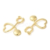 Eco-Friendly Rack Plating Brass Pendants KK-A184-01G-3