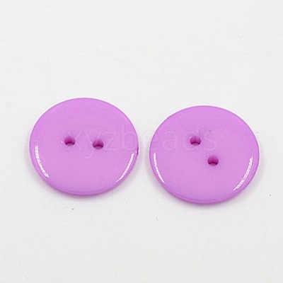 Acrylic Sewing Buttons X-BUTT-E084-C-M-1