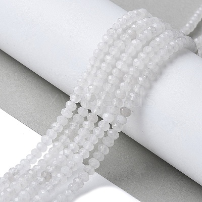 Natural Malaysia Jade Rondelle Beads Strands G-E316-2x4mm-63-1
