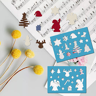 Acrylic Earring Handwork Template DIY-WH0359-036-1