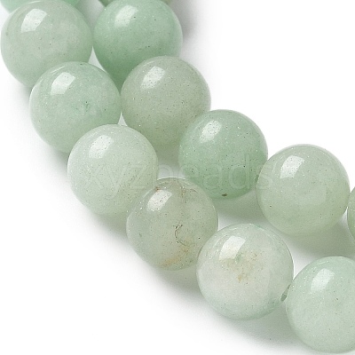 Natural Green Aventurine Beads Strands G-F591-16-1