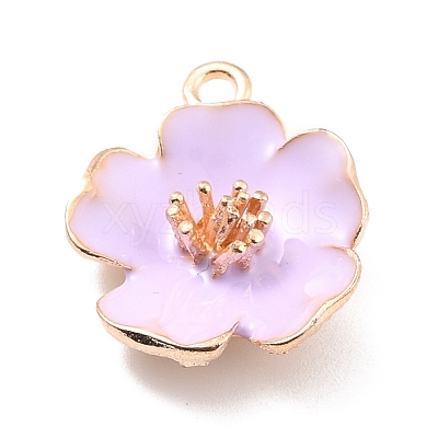 Alloy Enamel Pendants ENAM-E361-01KCG-05-1