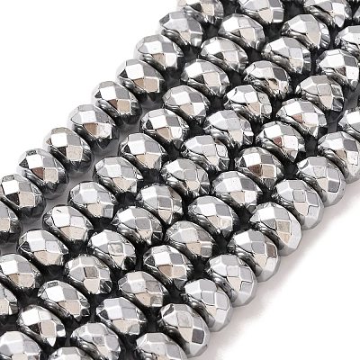 Electroplate Non-magnetic Synthetic Hematite Beads Strands G-J160-E-01-1