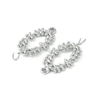 Non-Tarnish 304 Stainless Steel Connector Charms STAS-L269-035P-1