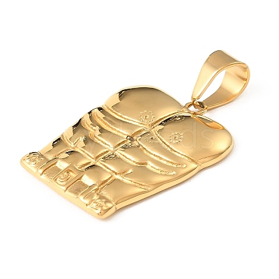 304 Stainless Steel Pendants STAS-F363-15G-1