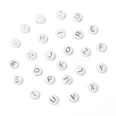 Plating Acrylic Beads PACR-Q112-07B-1