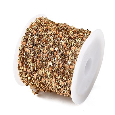 304 Stainless Steel Dapped Chains CHS-H036-01G-06-1