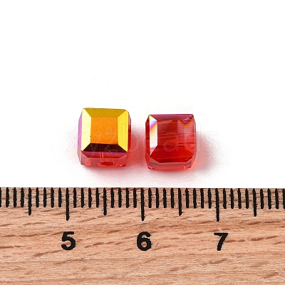 Electroplated Glass Beads EGLA-G040-01A-AB03-1