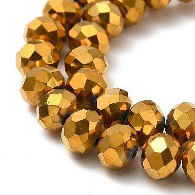 Electroplate Transparent Glass Beads Strands LS-EGLA-A034-T8mm-UA01-1