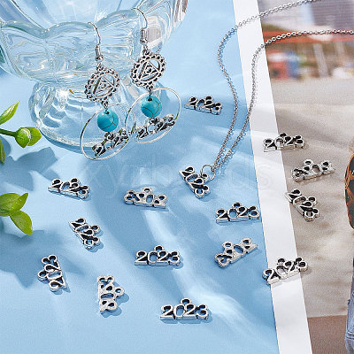 Rack Plating Tibetan Style Alloy Pendants FIND-SC0003-91-1