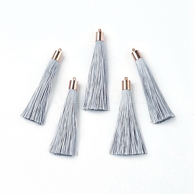 Polyester Tassel Big Pendant Decorations X-FIND-E018-D34-1