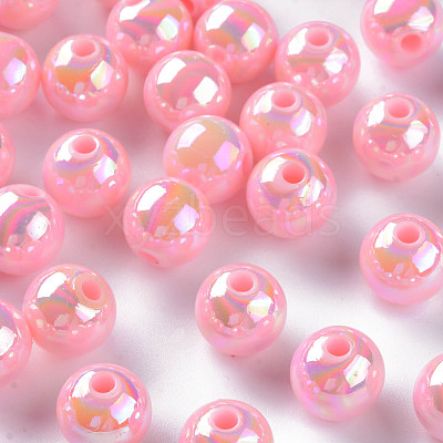 Opaque Acrylic Beads MACR-S370-D10mm-A01-1
