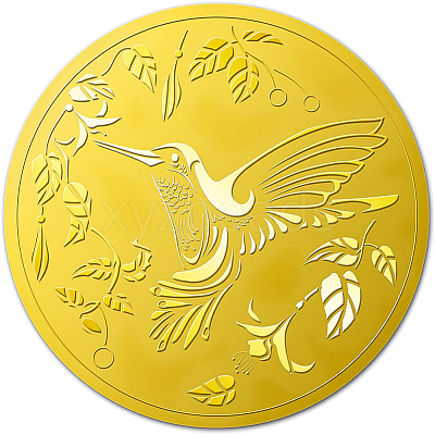Self Adhesive Gold Foil Embossed Stickers DIY-WH0211-194-1